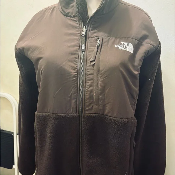 The North Face Dark Brown Fleece Jacket - Picture 3 of 13